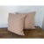 Brick Red Baroque Pillows by Melissa Levinson, Fortuny-Style Cotton, Italy For Sale - Image 8 of 8