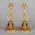 Victorian Antique English Gilded Bronze Candlesticks - a Pair For Sale - Image 3 of 8
