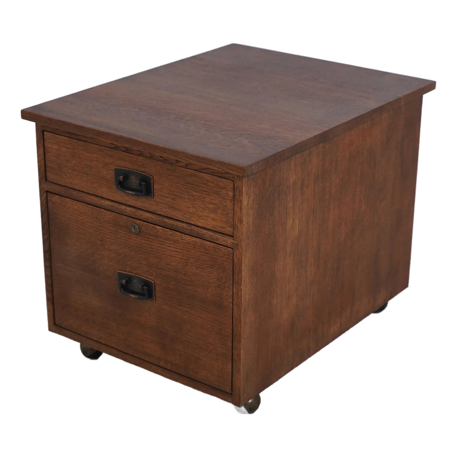 Stickley Mission Oak 2 Drawer File Cabinet | Chairish