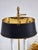 Vintage French Bouillote Brass & Tole Table Lamp For Sale - Image 9 of 16