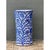 Vintage Blue and White Ceramic Umbrella Stand For Sale - Image 12 of 12