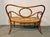 Thonet fine 800 sofa in steam-bent beech, original Vienna straw from the period in excellent condition, produced in...
