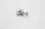 Metal Mid 20th Century Bi-Plane Diamond Charm For Sale - Image 7 of 8
