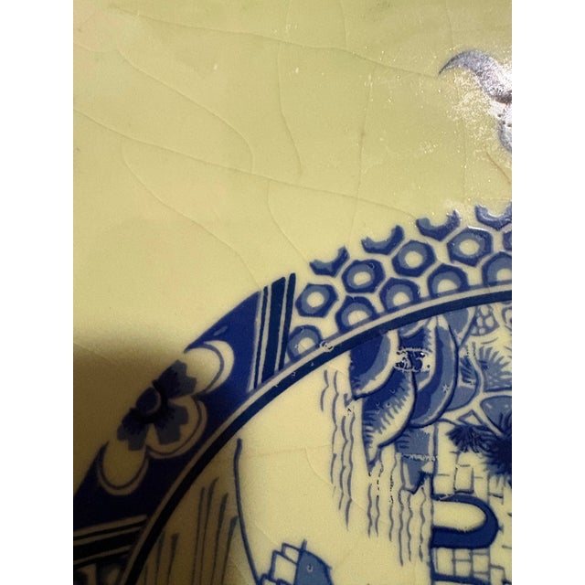 Late 20th Century Vintage Ceramic Garden Stool For Sale - Image 4 of 4