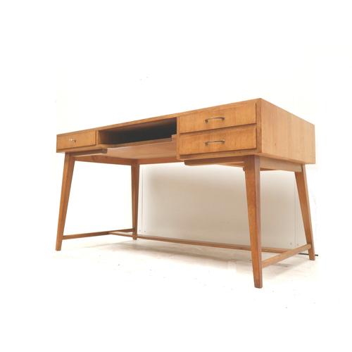 Vintage Desk with Slender Legs from WK Möbel, 1970s For Sale - Image 11 of 11