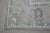 Modern Early 21st Century Gray & Blue Floral Design Handwoven Wool Turkish Oushak Rug 11'6" X 15' For Sale - Image 3 of 8