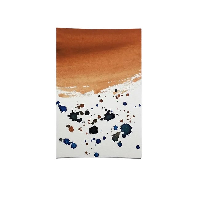 Splash, Original Watercolor Drawing by Antonietta Valente, 2020 For Sale