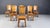 1970s Vintage Pine Wood Dining Chairs, 1970s, Set of 6 For Sale - Image 5 of 12