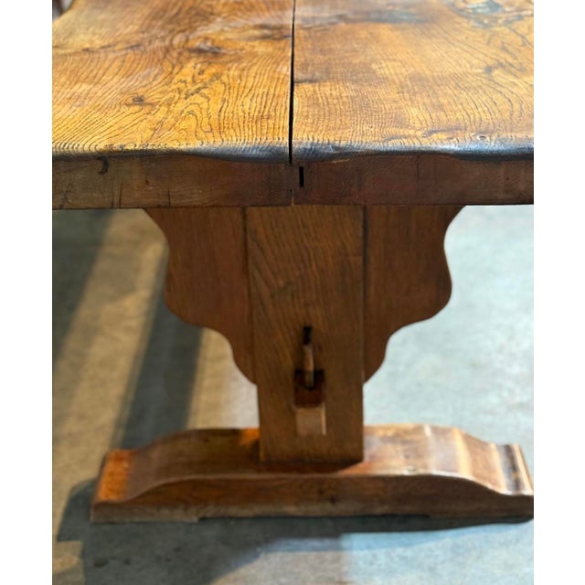 Antique Farmhouse Dining Table in Oak, 1900 For Sale - Image 16 of 18