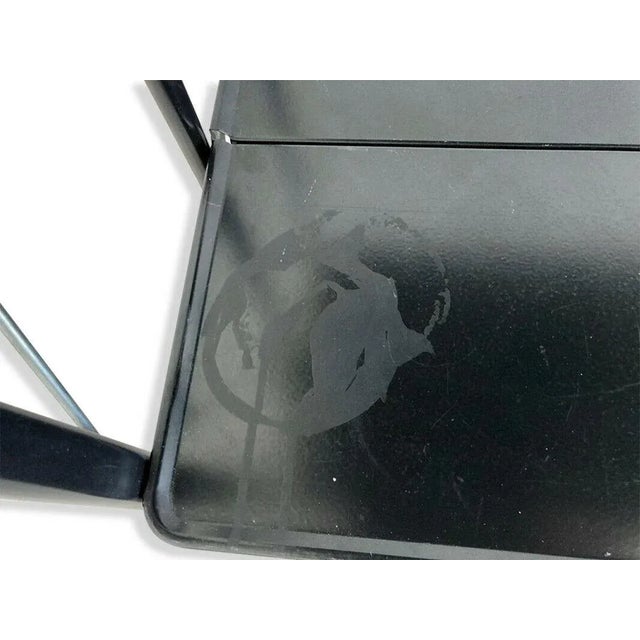 Mid-Century Black Trolley, 1960s For Sale - Image 12 of 13