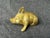 Mid 20th Century Vintage Solid Brass Lounging Pig Figure For Sale - Image 5 of 15