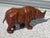 Vintage Leather Rhinoceros, India, 1950s For Sale - Image 11 of 14