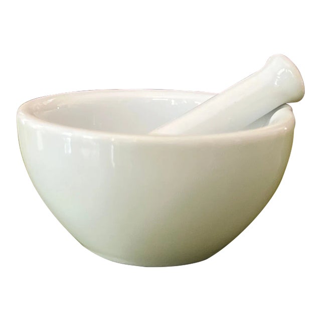 1960s Marble Mortar and Pestle For Sale