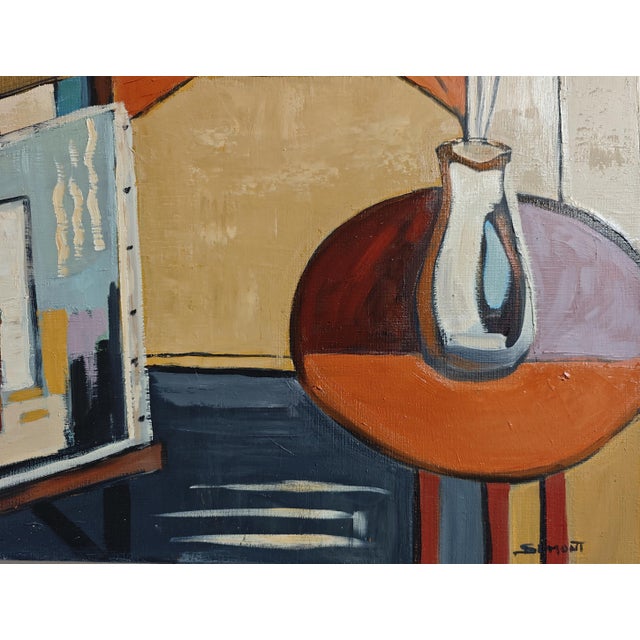2020s Lumière D’atelier, Contemporary Artist’s Studio Oil Painting, Framed by Sophie Dumont, 2025 For Sale - Image 5 of 9