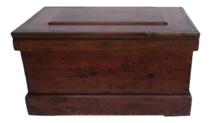 19th Century Cabinet Maker's Carpenter's Tool Chest Signed
