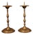 Small 18th Century Candlesticks in Bronze, Set of 2 For Sale