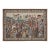 Medieval Wine Merchants Loom Woven Tapestry - 107 X 175 Cm (3'6" X 5'9") - Requires Rod Size 5 For Sale