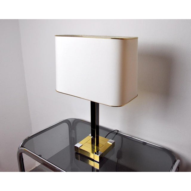 1970s Regency Table Lamp attributed to Bd Lumica, Italy, 1970s For Sale - Image 5 of 10