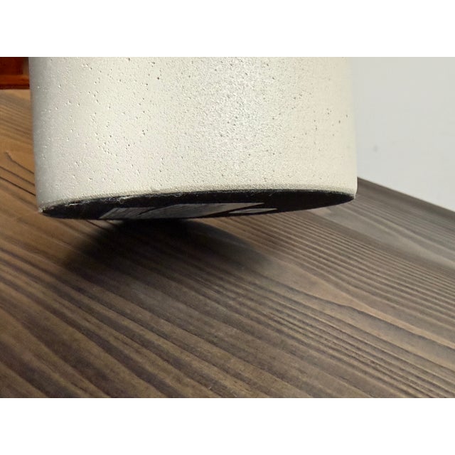 Studio Anansi for Cb2 Enoki Natural Dome Sandstone Table Lamps, Pair For Sale - Image 10 of 12