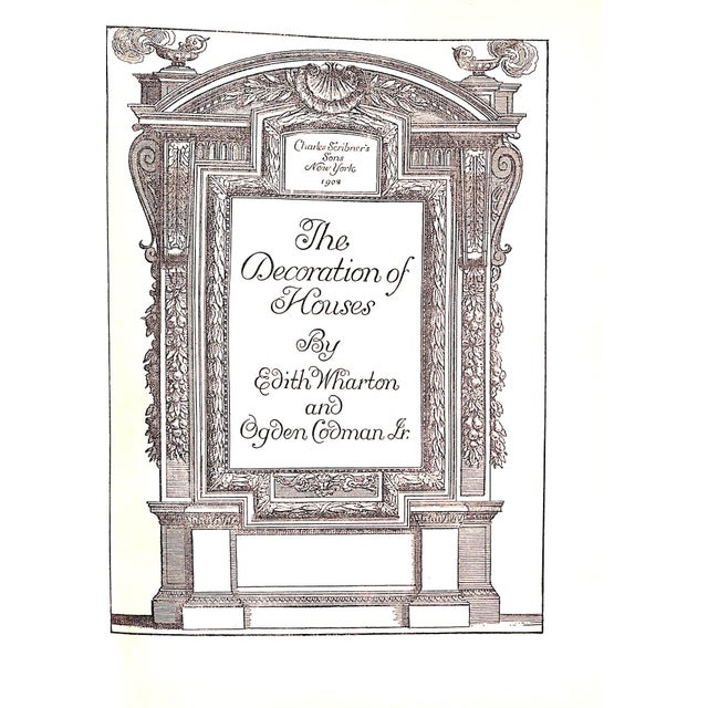 Green "The Decoration of Houses" 1902 Wharton, Edith & Codman, Ogden Jr For Sale - Image 8 of 13