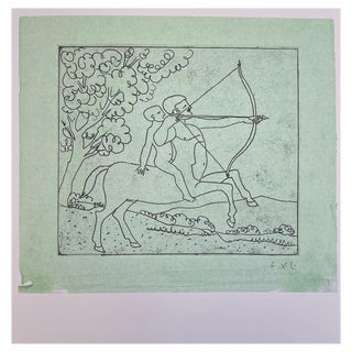 François-Xavier Lalanne, House and Boar, 2005, Etching For Sale