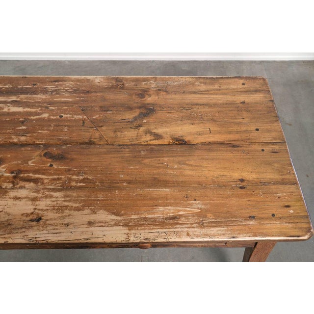 Rustic French Farmhouse Dining Table For Sale - Image 9 of 15