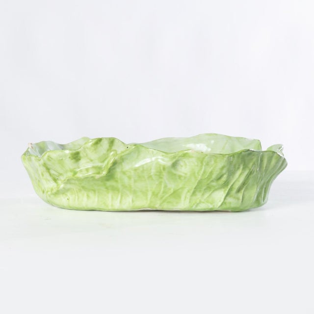 Antique Lettuce Ware Dishes - 8 pcs For Sale - Image 15 of 18