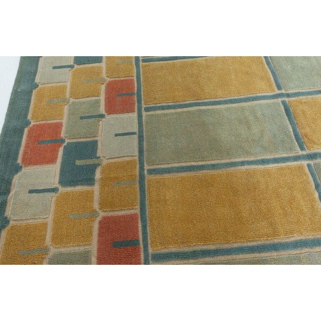 Modern Swedish-Inspired Half Pile Wool Rug by Doris Leslie Blau For Sale In New York - Image 6 of 9