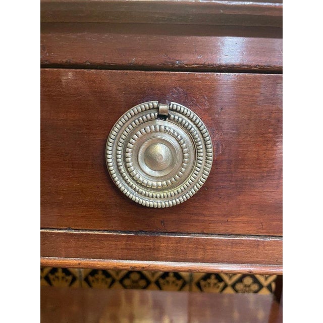 Napoleon III Louis XVI Style Mahogany Console For Sale - Image 6 of 10