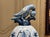 Blue Large 19th Century Baluster Vase with Parrot Motif, Holland For Sale - Image 8 of 18