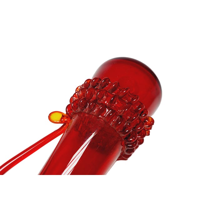 Pitcher by J. Słuczan-Orkusz for Cracow Institute for Glassworks, Poland, 1970s For Sale - Image 12 of 16