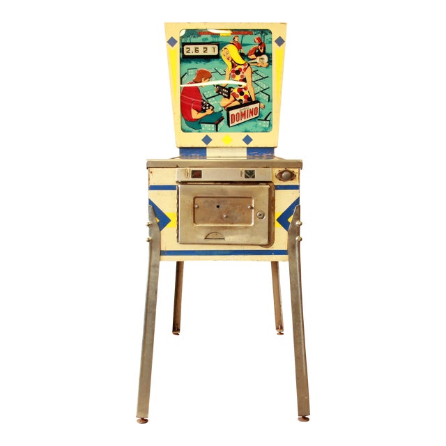 1968 Gottlieb Domino Pinball Machine Chairish
