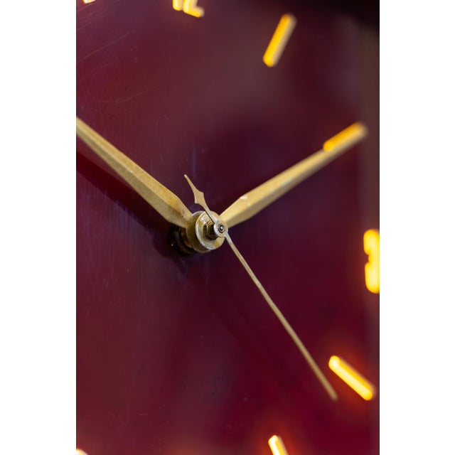 This DUNHILL wall clock is a rare piece that combines functionality and aesthetics. Fully serviced, it is in perfect...