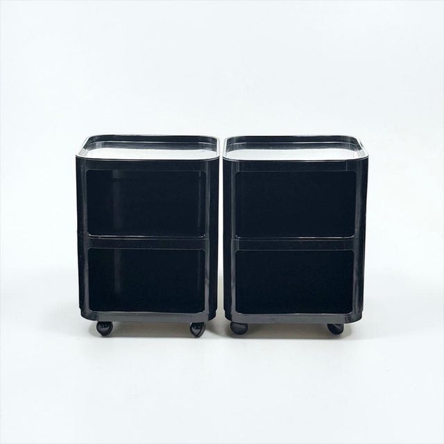 Model 4970 Modular Storage Units by Anna Castelli Ferrieri for Kartell, Italy, 1960s, Set of 2 For Sale - Image 16 of 16