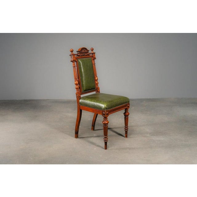 Item: Set of 6 chairs Period & Style: Gründerzeit - 2nd half of the 19th century Features: - Elegant and practical...