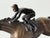 1920s Bronze Statue of Jockey on Racehorse by C. Charles for Max Le Verrier For Sale - Image 5 of 9