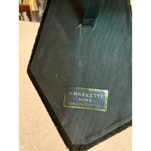 Angeletti Malachite Picture Frame, Rome, Mid-20th Century For Sale - Image 4 of 7