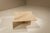 This Italian coffee table from the 1970s adds a sharp contrast in form and light to the interior. The beautiful beige...