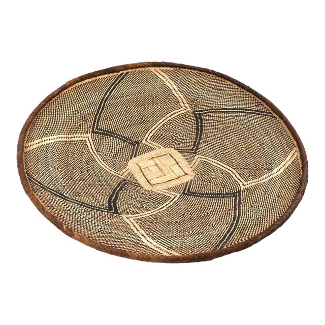 Early 20th Century Tonga Binga Basket 23 Inch For Sale