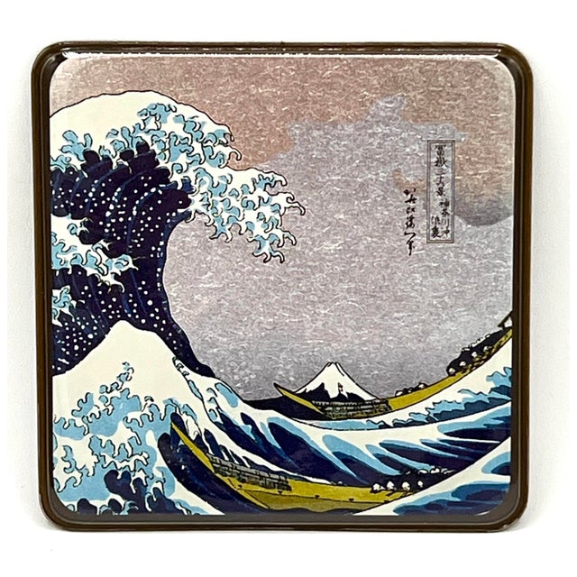 Japanese Ukiyoe Woodblock Print Collectable Coasters For Sale In Los Angeles - Image 6 of 12