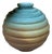 Small Luster and Light Blue Spring 2023 Vase by Ceramiche Lega For Sale