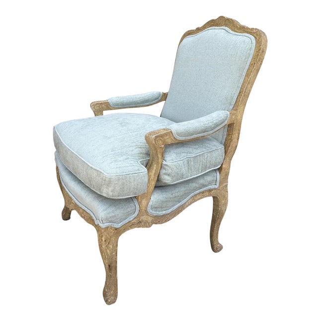 18th C Style Dennis & Leen Fauteuil Arm Chair. 1 of 2 available.