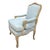 18th C Style Dennis & Leen Fauteuil Arm Chair. 1 of 2 available.