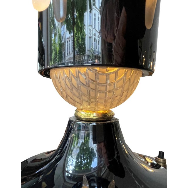1930s Art Deco Table Lamp from Ezan, 1930 For Sale - Image 5 of 8