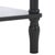 Early 21st Century Heaven Scalloped Accent Table in Matte Black For Sale - Image 5 of 8