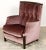 Purple Velour Lounge Chair from Giorgetti, 1970s For Sale - Image 4 of 6
