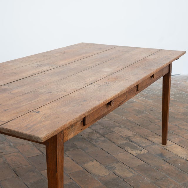 Late 19th Century Antique Farmhouse Table, 1890 For Sale - Image 5 of 10