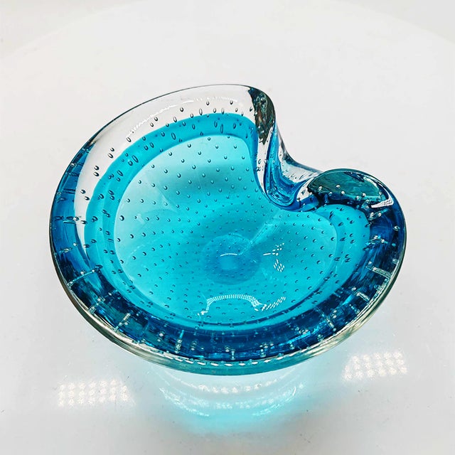 1960s Shell Ashtray in Murano Glass, Italy, 1960s For Sale - Image 5 of 10