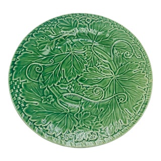 Bordallo Cabage Leaf Serving Plate For Sale