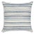 Schumacher Fremont Indoor & Outdoor 24" Pillow in Blue For Sale
